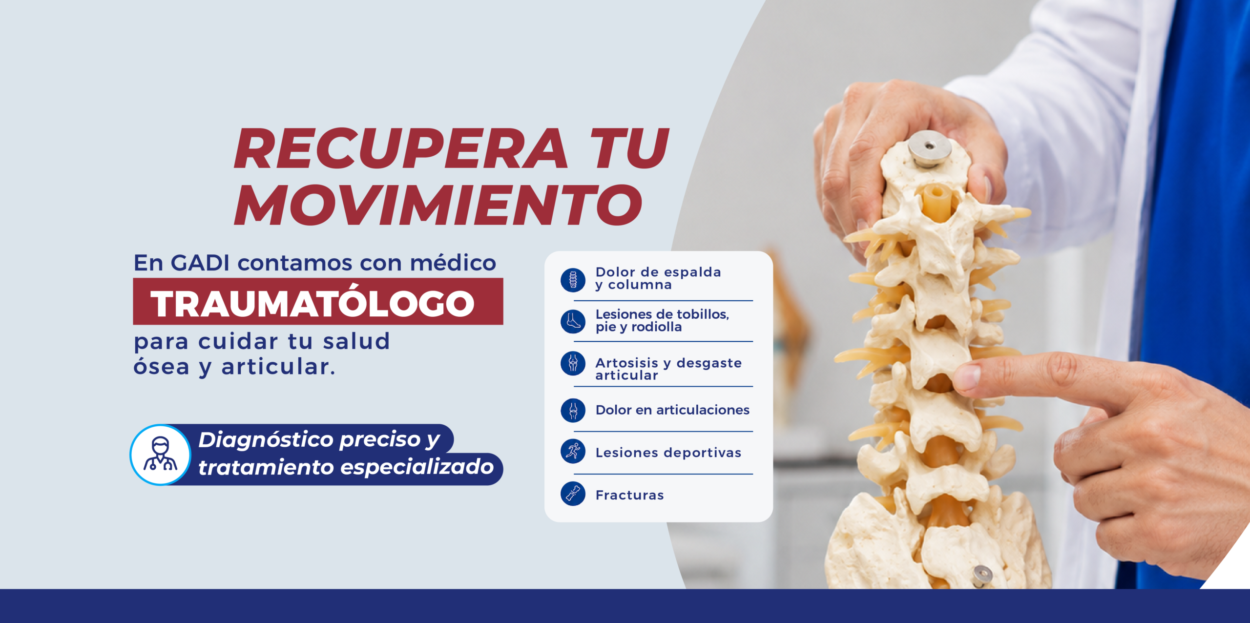 Consulta traumatologo y ortopedista